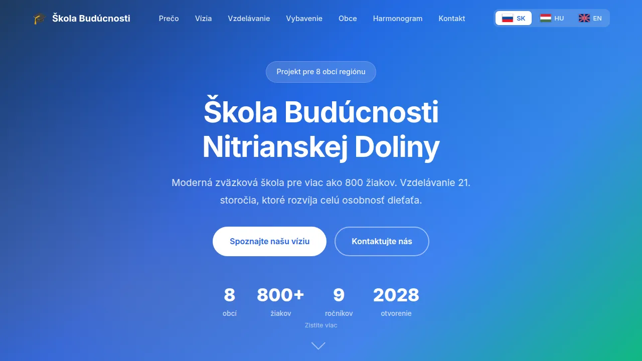 skolabuducnosti.sk screenshot